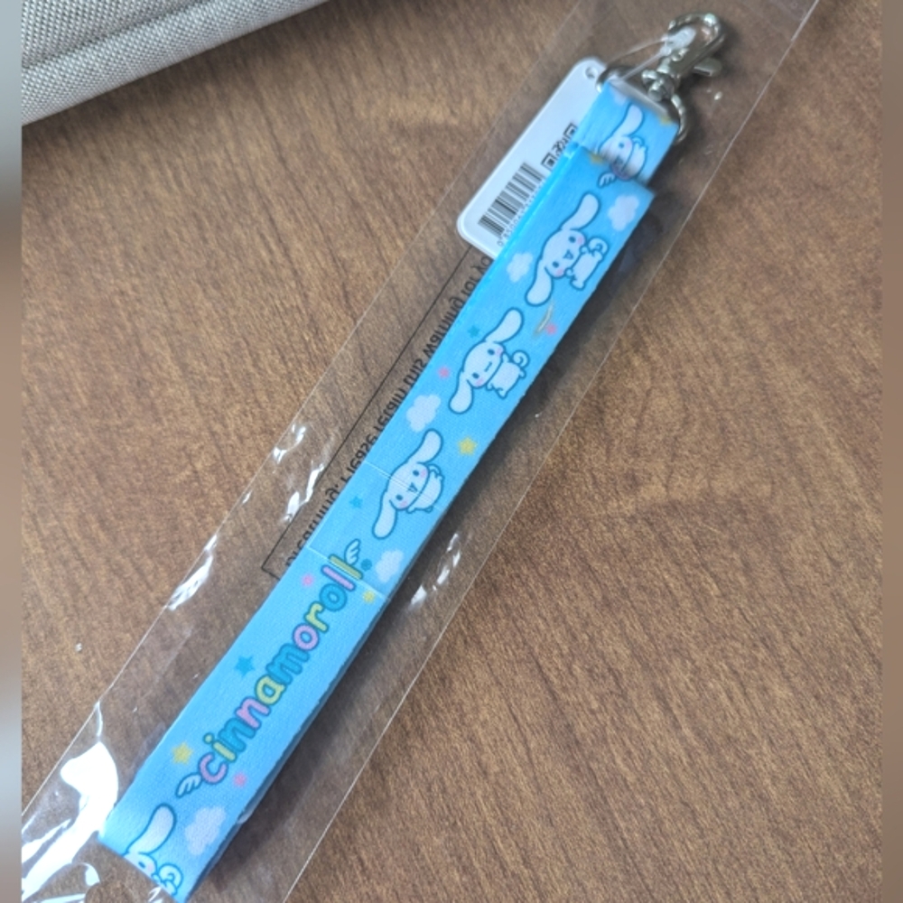 3/$15 🥳 Cinnamoroll Lanyard Keychain Sanrio Keys Kawaii Japanese Cute ID